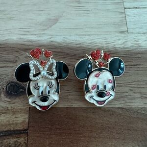 Baublebar Disney Valentine Mickey and Minnie earrings - worn once and like new